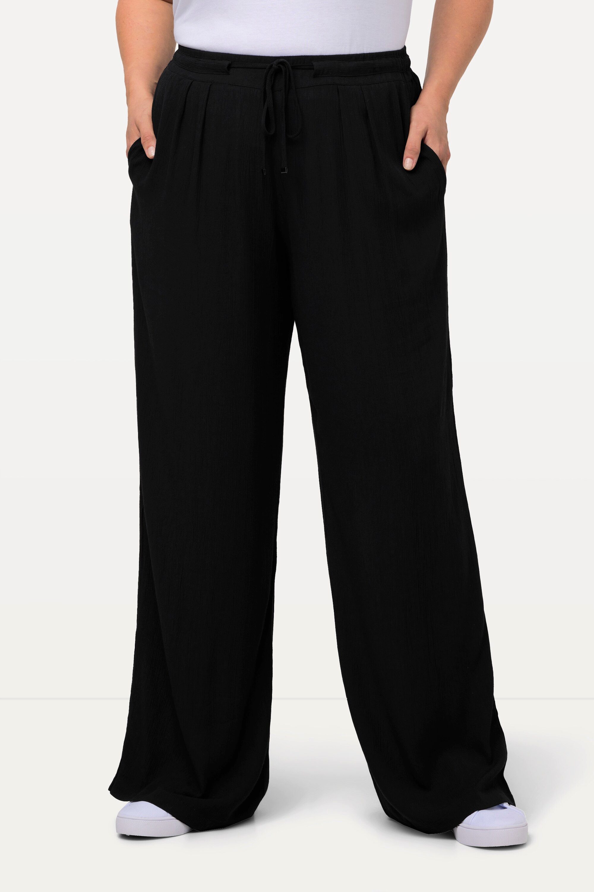 Ulla Popken Schlupfhose bis 64 Hose Sommerhose breite Hose weites Bein günstig online kaufen