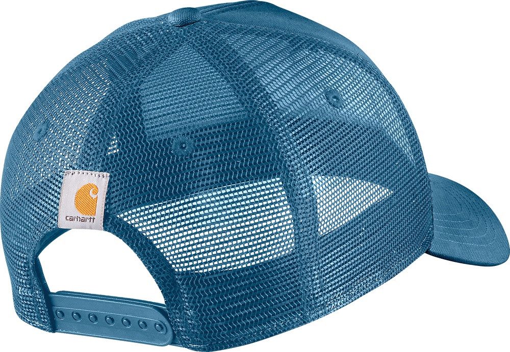 Carhartt Snapback Cap Rugged Flex™ Twill Mesh-Back Script Patch Cap