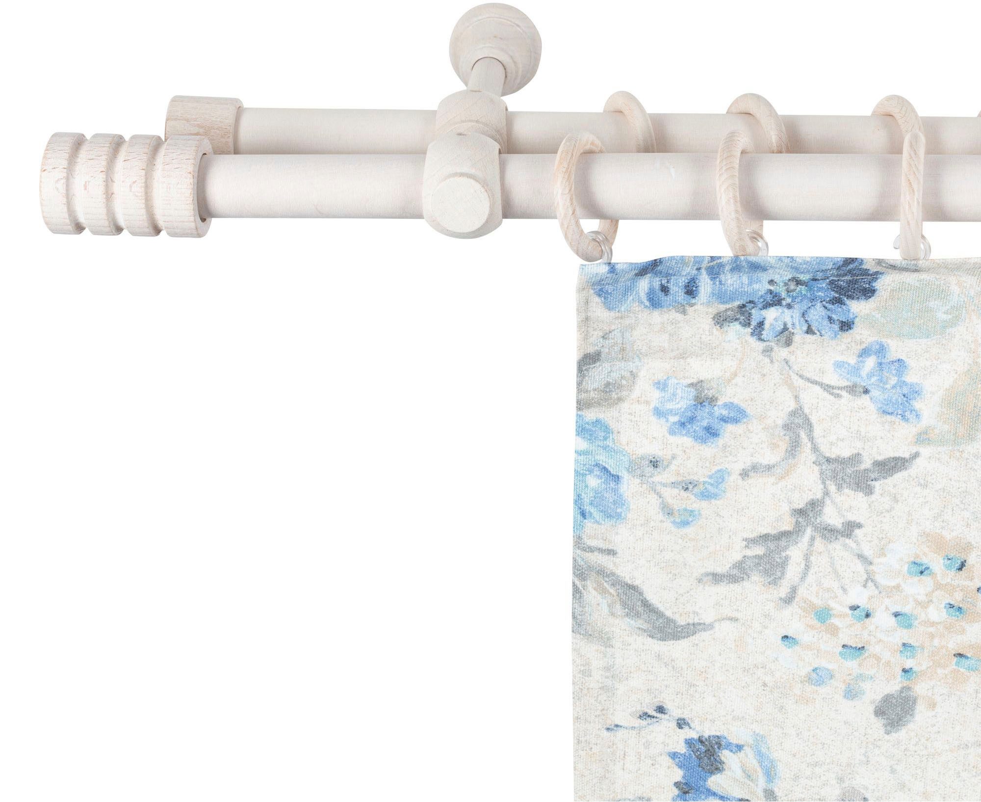 SN DECO GROUP Gardinenstange Pisa, 2-läufig, Fixmaß, mit Bohren, verschraub günstig online kaufen