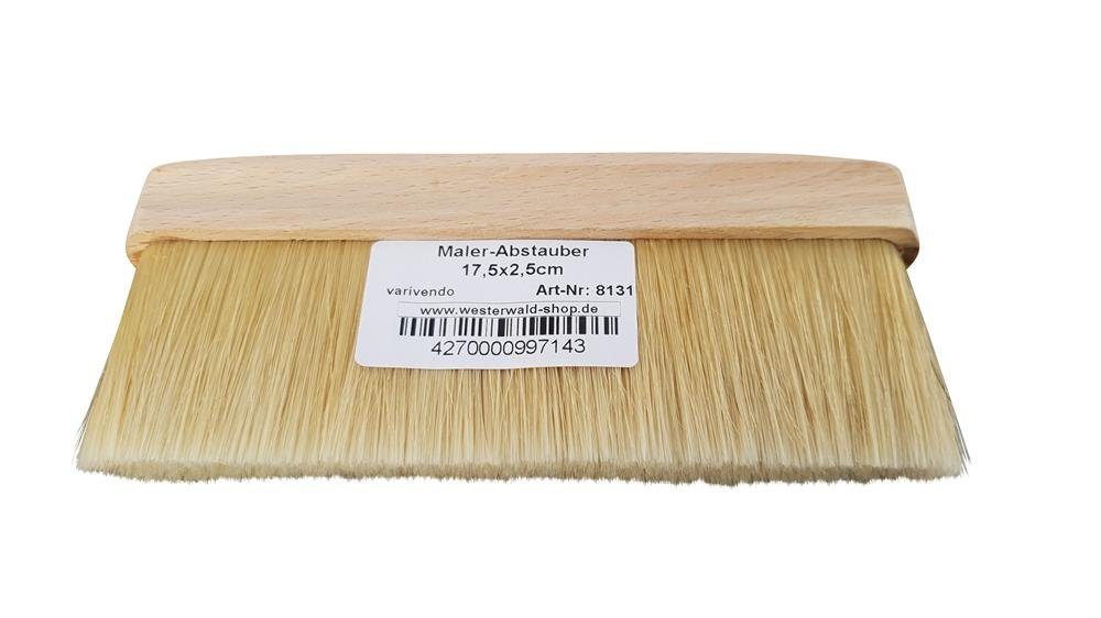varivendo Streichbürste Maler-Abstauber 17,5x2,5cm, (Stück, 1 St., Maler-Abstauber), Entstauber Malerabstauber Staubbesen Handfeger Staubfeger Malerborste