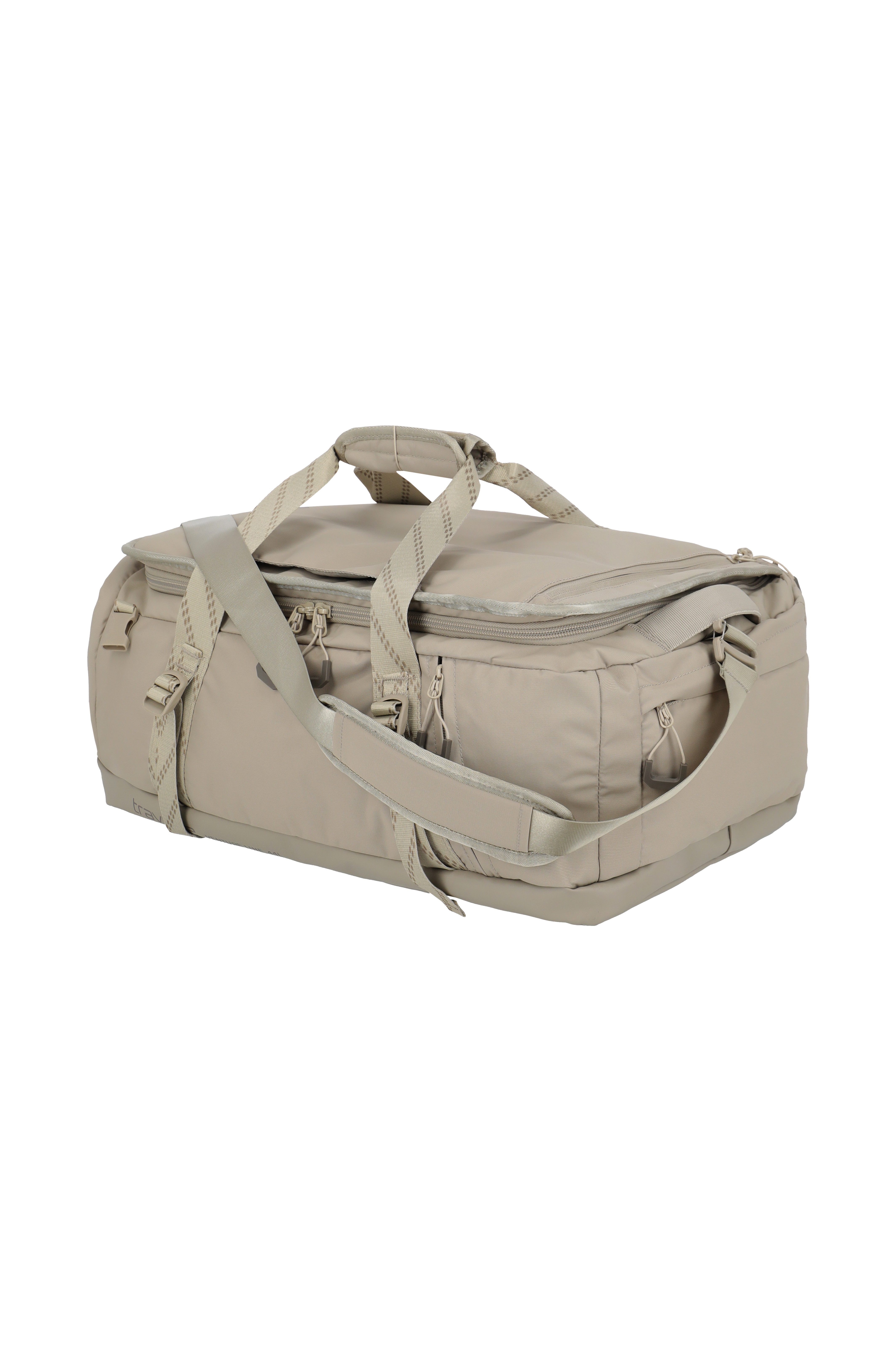 travelite Reisetasche VENTURE LINE Duffle Bag, aus robustem Nylon mit flexiblen Trageoptionen und Schuhfach