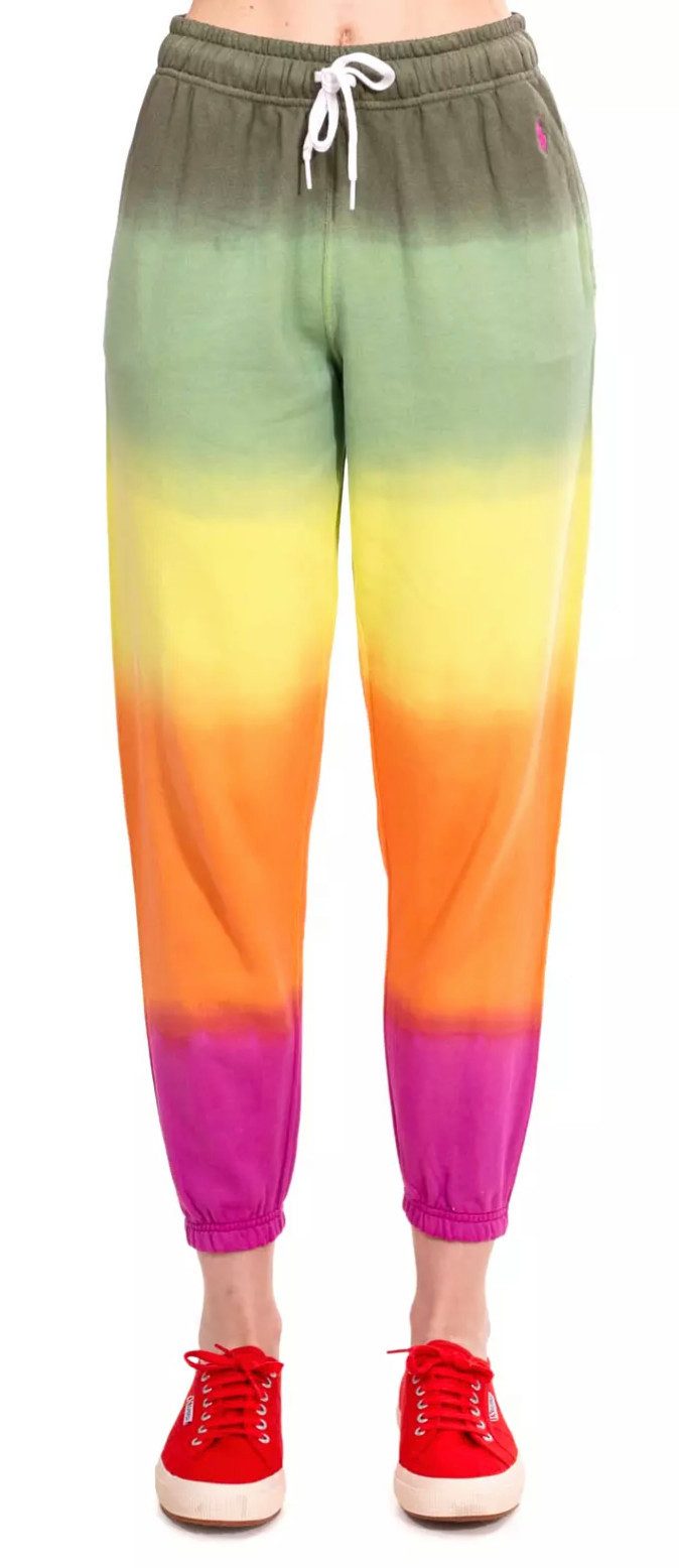 Polo Ralph Lauren Sweathose Fleece Jogginghose Hose Ombré-Tie-Dye-Muster, B günstig online kaufen