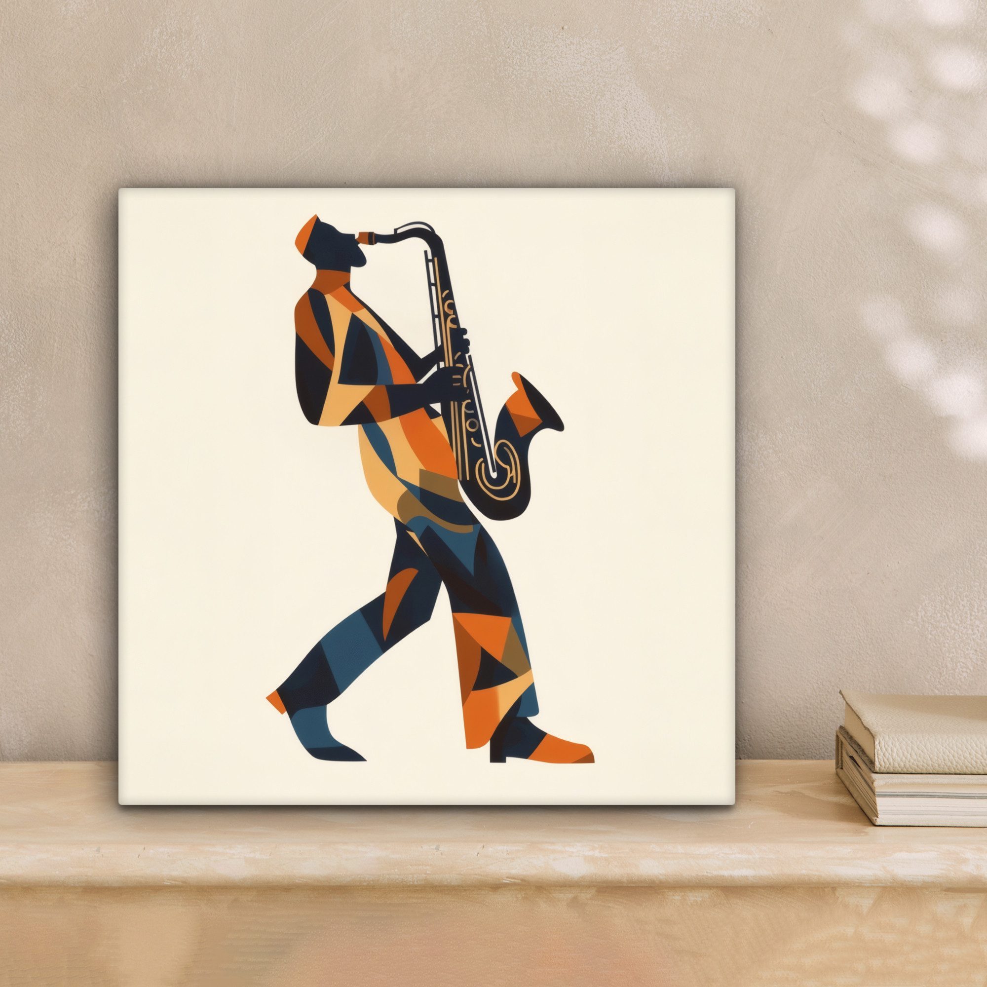OneMillionCanvasses® Leinwandbild Saxophon - Abstrakt - günstig online kaufen