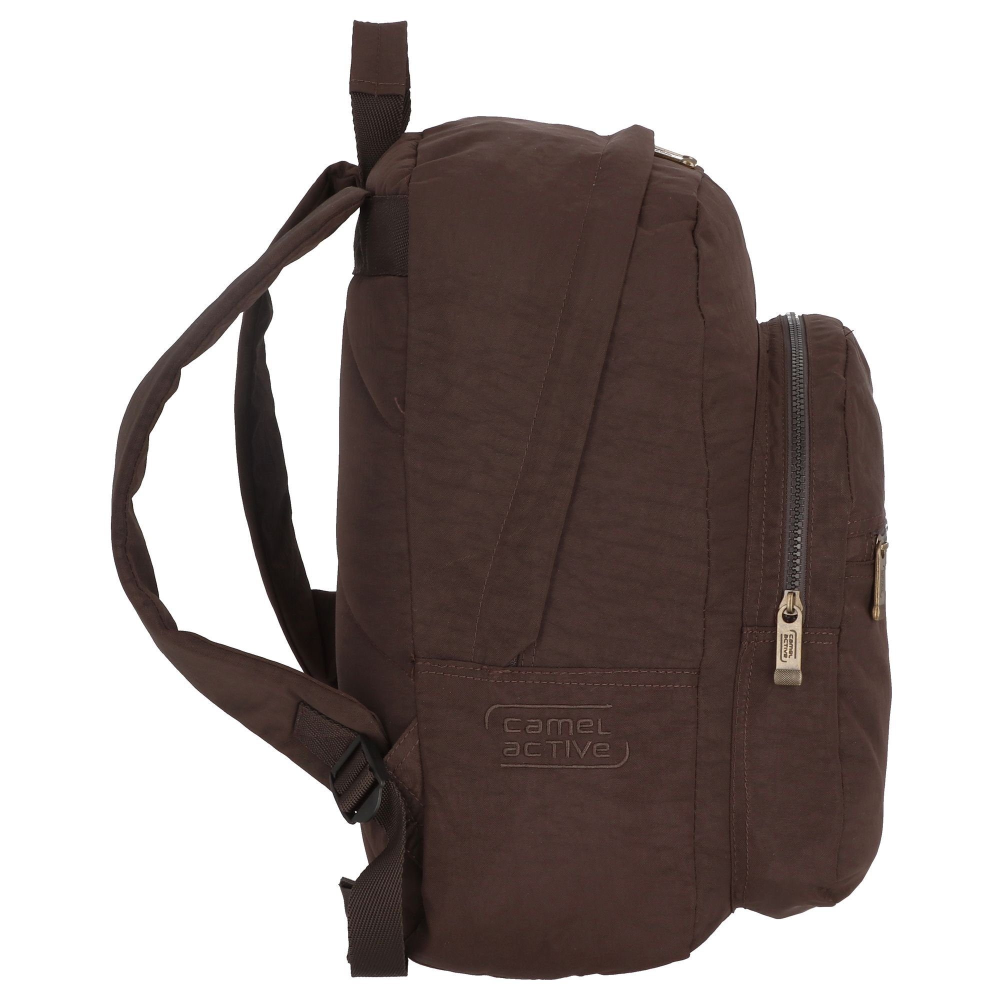 camel active Laptoprucksack Journey, Nylon braun