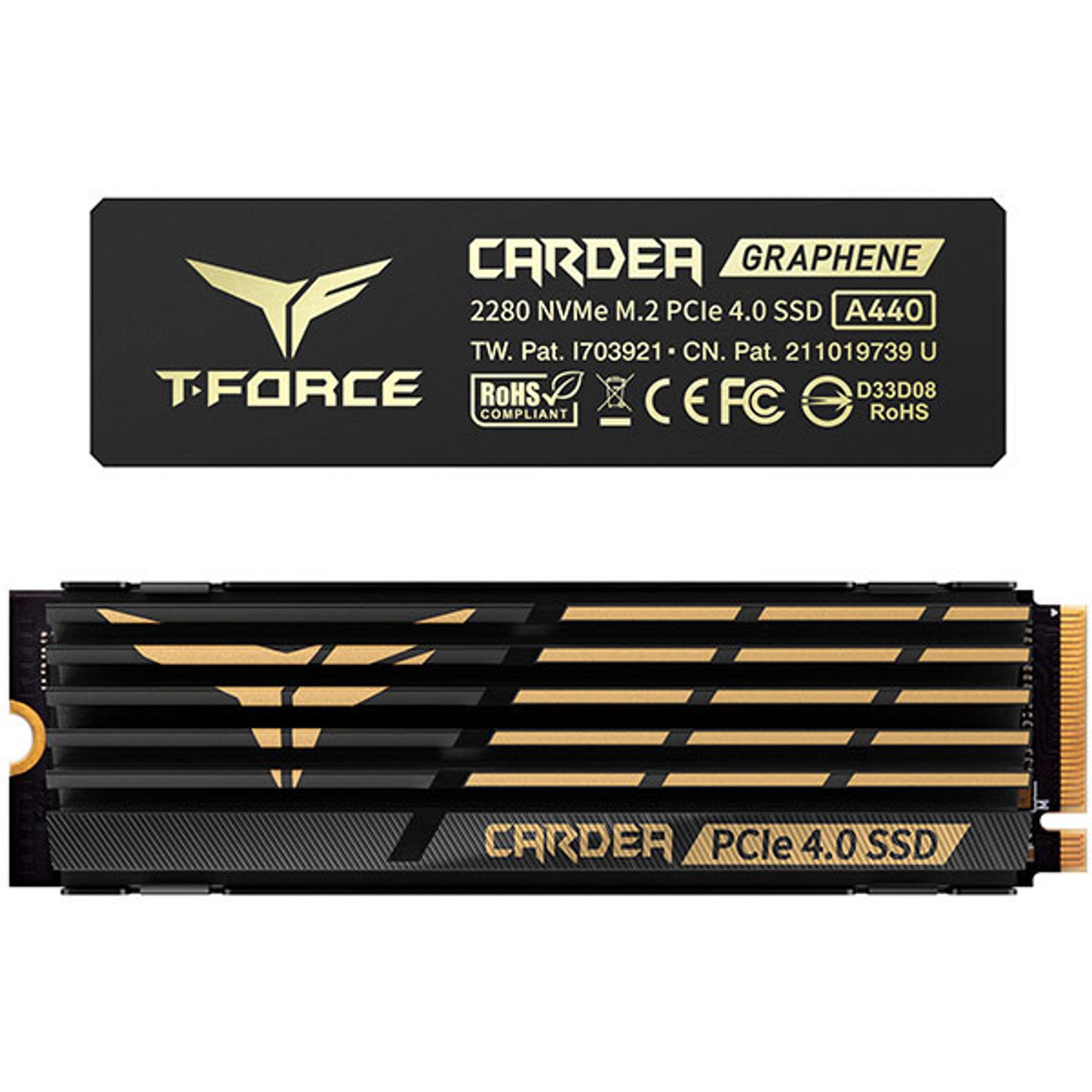 Teamgroup Team Group CARDEA A440 2 TB, SSD, (PCIe 4.0 x4, SSD-Festplatte (2 TB) 2.5"