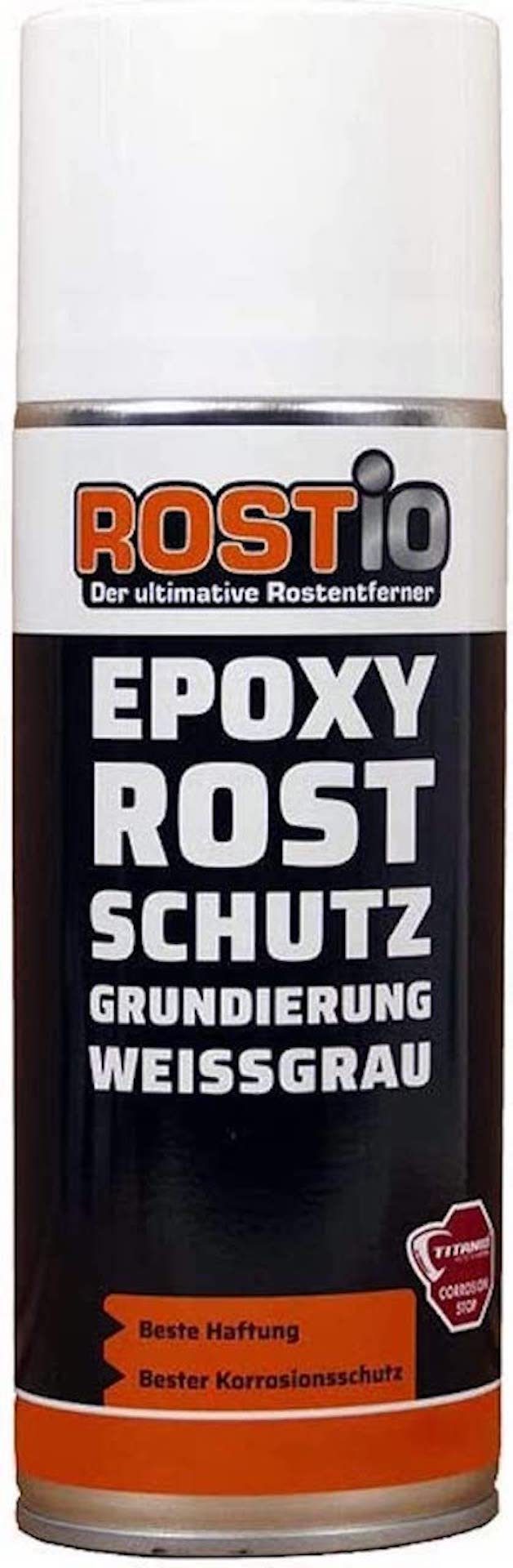 Rostio Rostschutzgrundierung Rostio Epoxy Grundierung Rostschutzgrundierung Weissgrau