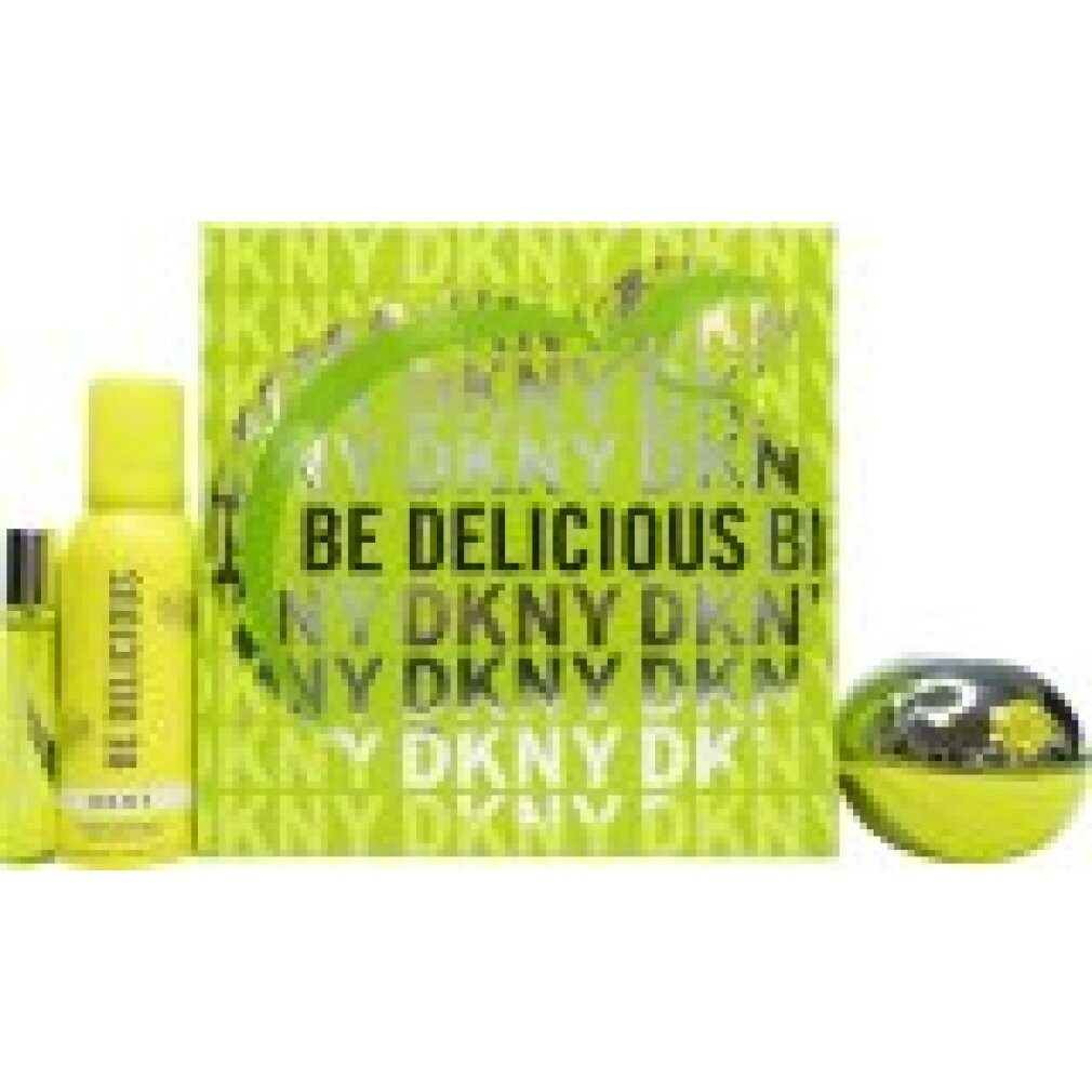 DKNY Eau de Parfum Be Delicious Gift Set EDP + Shower Mousse + EDP