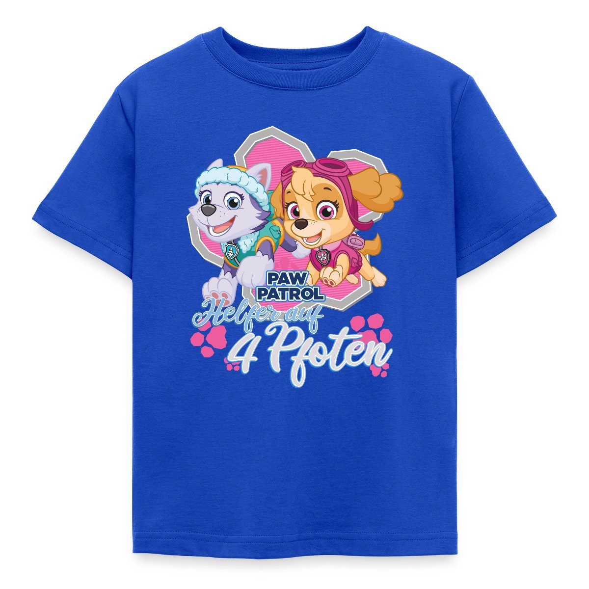 T-Shirt Paw Patrol Skye & Everest Helfer Auf 4 Pfoten Kinder T-Shirt