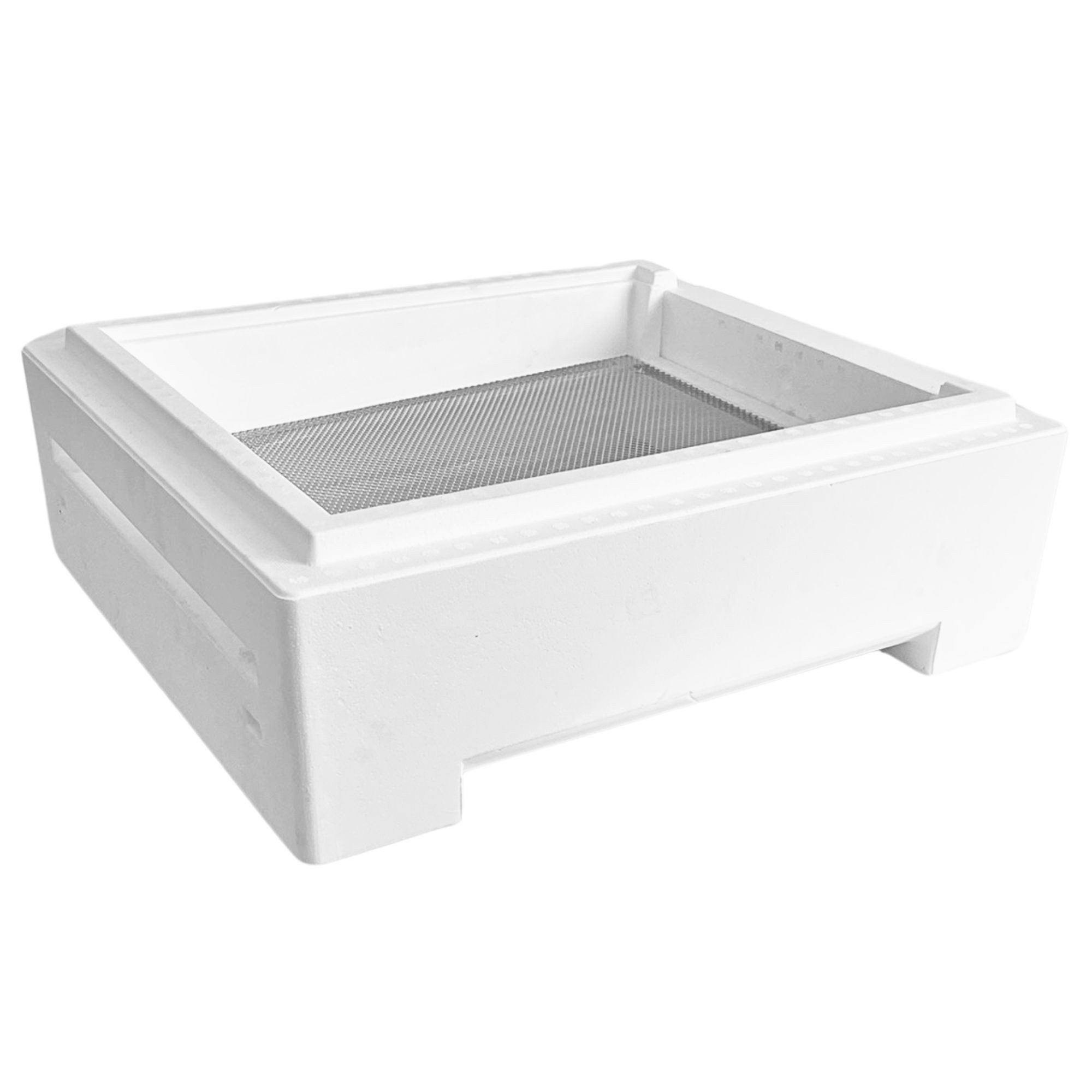 Holtermann Bienenbeute Frankenbeute Komplettbeute, Zander, Komplettbeute mit Hochboden, Komplettbeute, 1x Hochboden 3x Zarge (Zander) 1x Deckel mit Futteraussparung