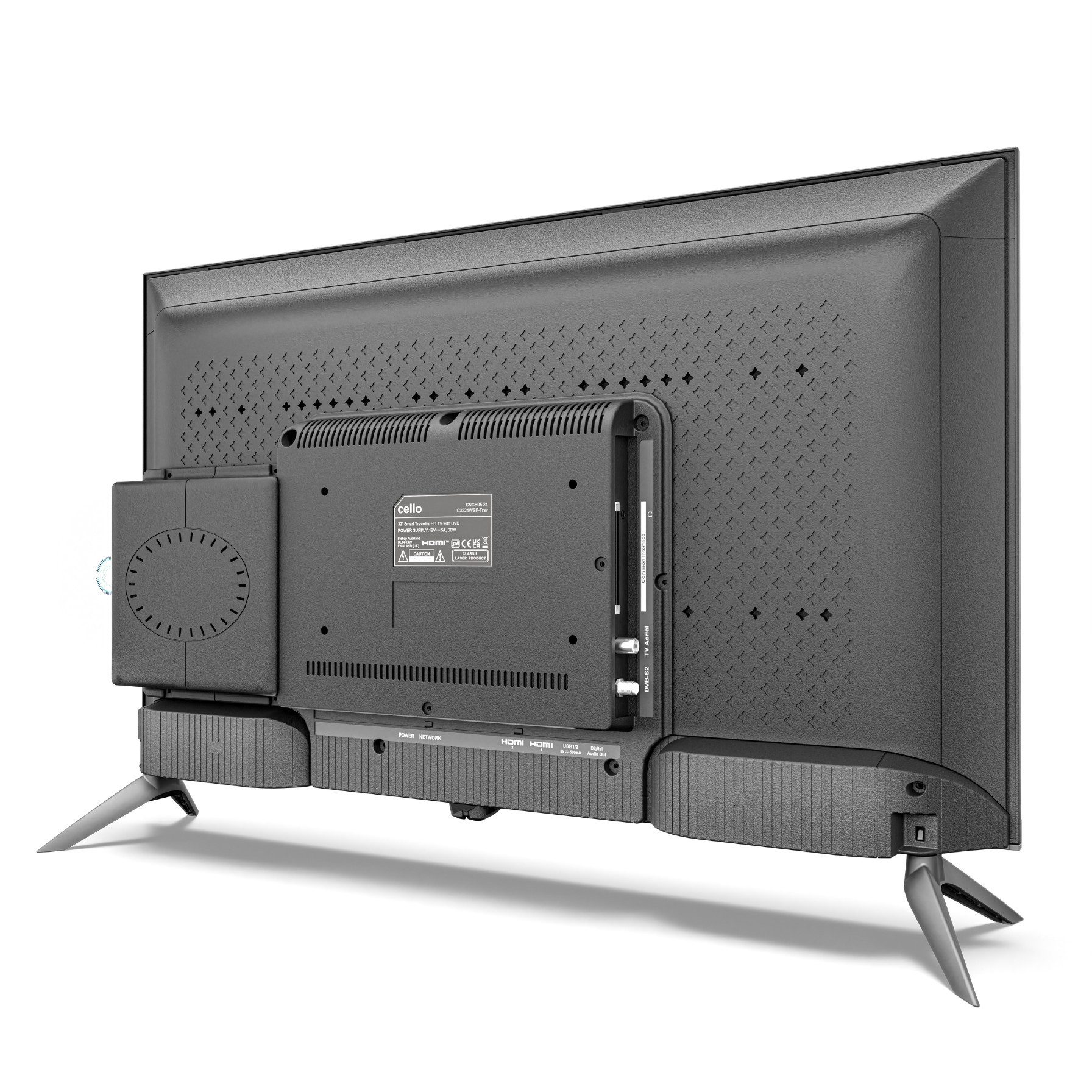Cello 32 Zoll Camping 12V Smart WebOS Tr...