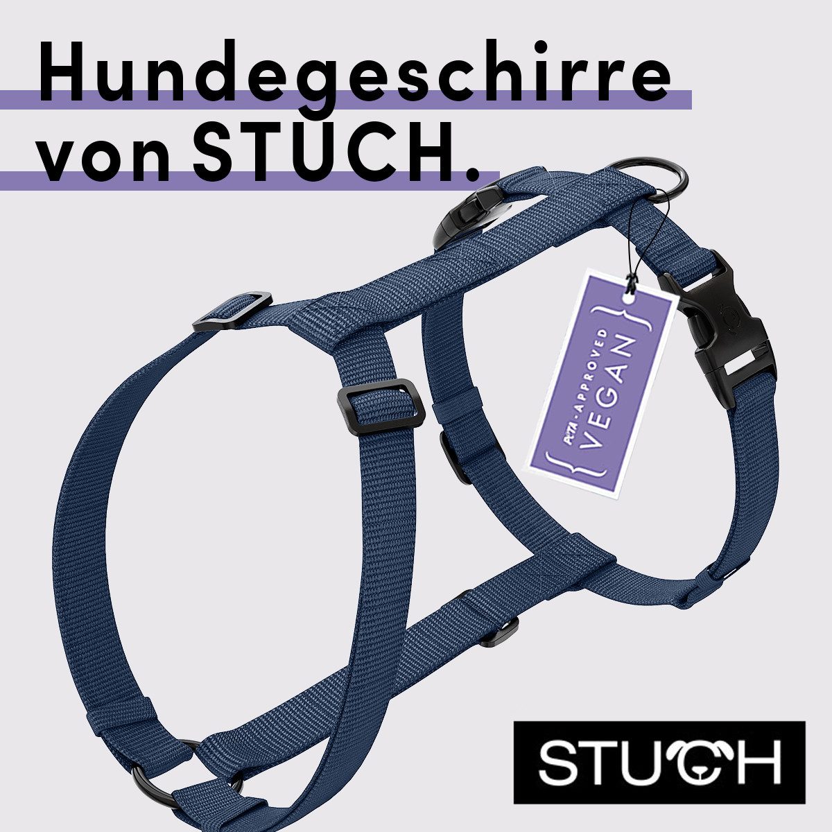 STUCH Hunde-Geschirr STUCH - Hundegeschirr Vegan günstig online kaufen