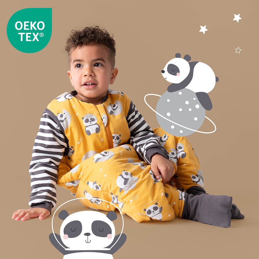 Schlummersack Kinderschlafsack Schlafsack mit Füßen und umklappbaren Bündchen, 2.5 Tog – Bild 2 von 5