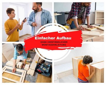 Cilek Kinderschreibtisch Chalk, Breite 114 cm, Stifteköcher, Große Fächer