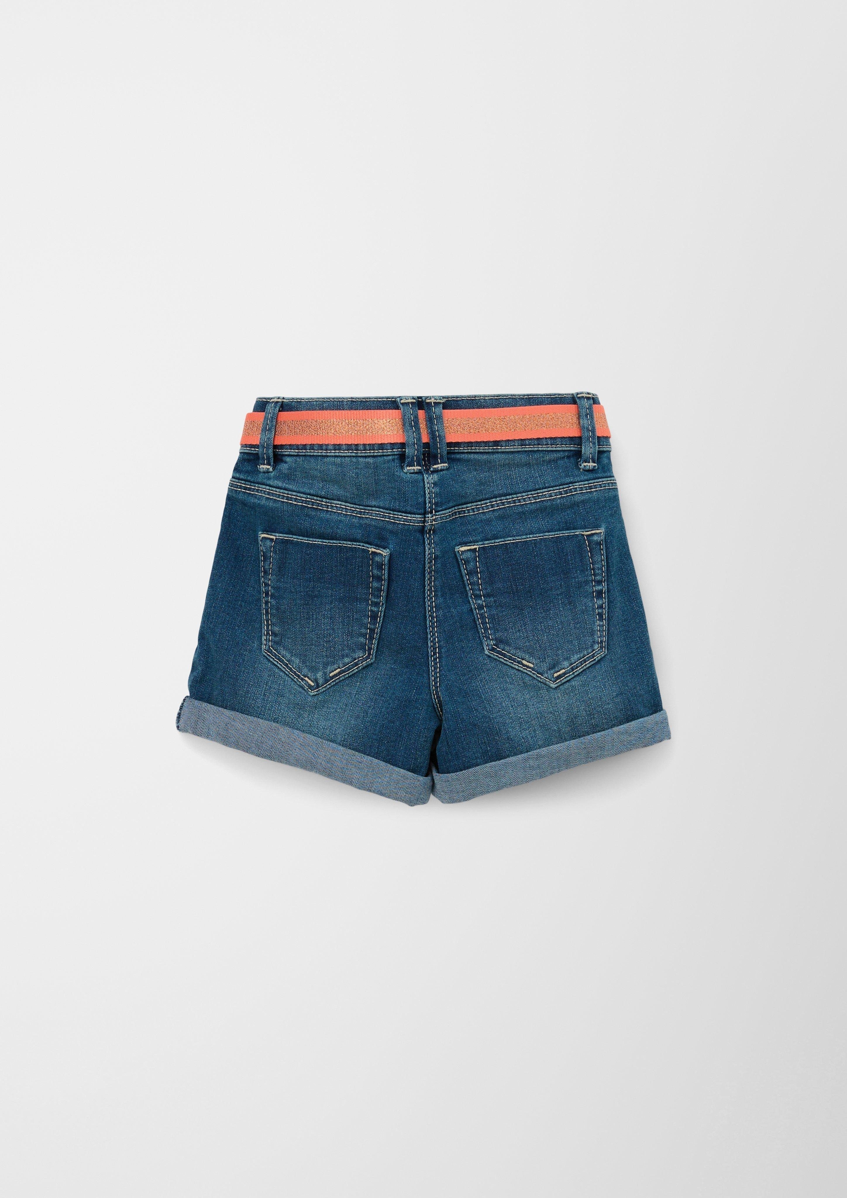 Jeansshorts Loose / s.Oliver / Rise Jeans-Shorts High / Waschung Fit Leg Wide