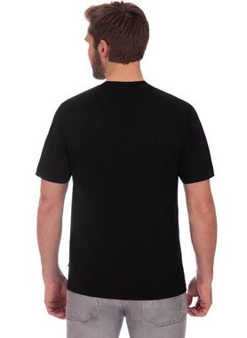 Trigema T-Shirt TRIGEMA T-Shirt mit Hirschmotiv (1-tlg)