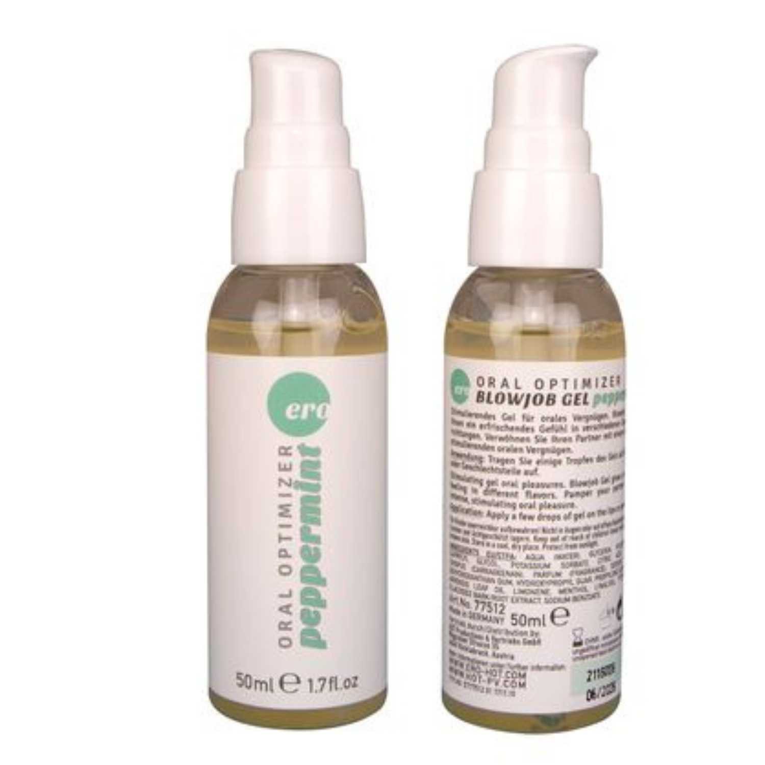 INTT Gleitgel ero by HOT Blowjob Gel Peppermint