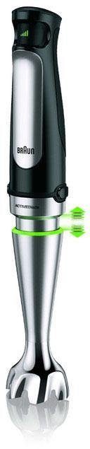 Braun Stabmixer MultiQuick 7 MQ 7025X - 1000W, Stufenlosregulierbar, Dynamische Klinge, 1000 W, Spritzschutz, Extra Mahlklinge, 350 ml Zerkleinerer, Schneebesen