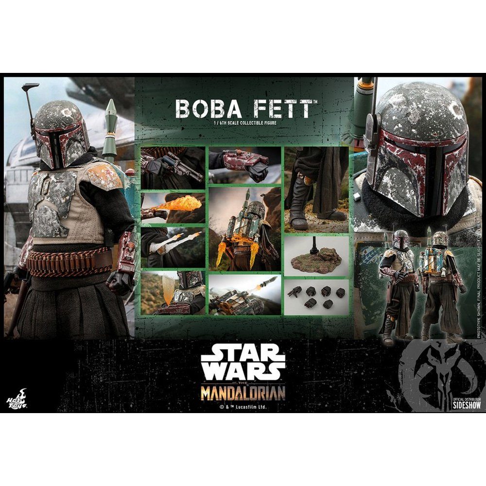 - The Star Fett Hot Wars Mandalorian Boba Actionfigur Toys