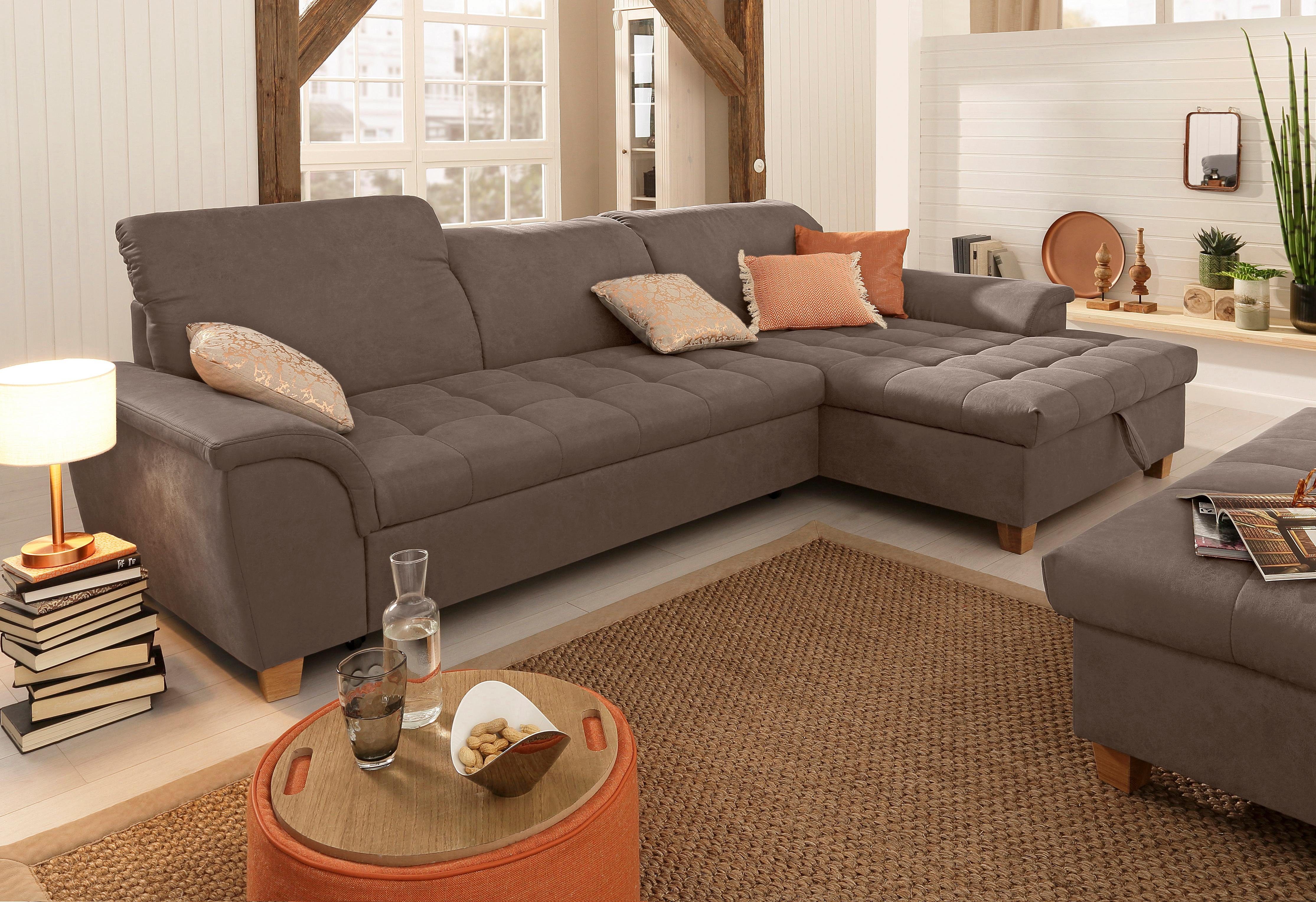 Home affaire Ecksofa Lyla L-Form, mit günstig online kaufen