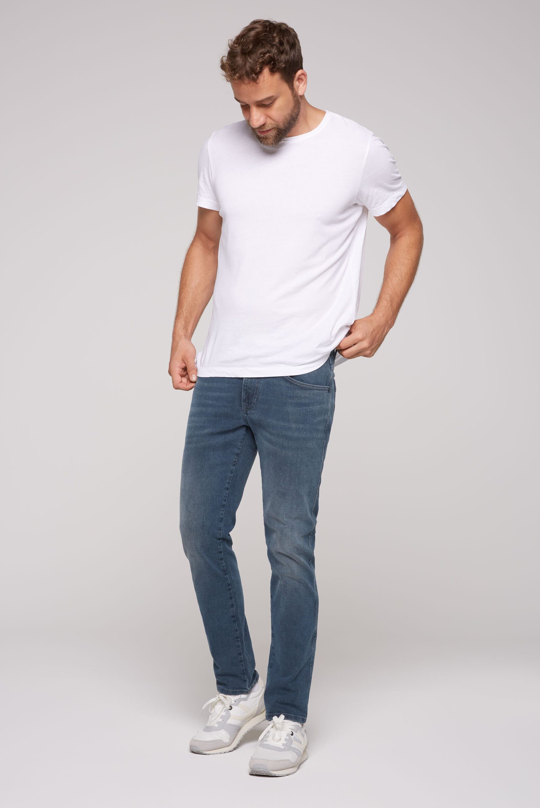 CAMP DAVID Regular-fit-Jeans mit normaler Leibhöhe