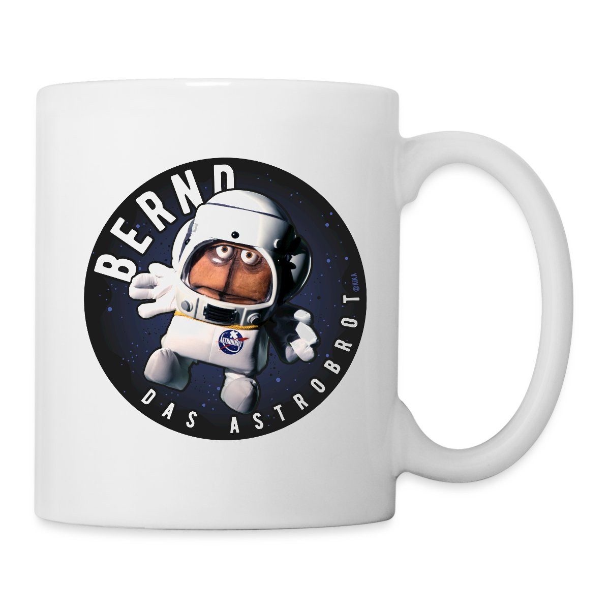 Spreadshirt Tasse Bernd Das Brot Astrobrot Rund Tasse, Keramik