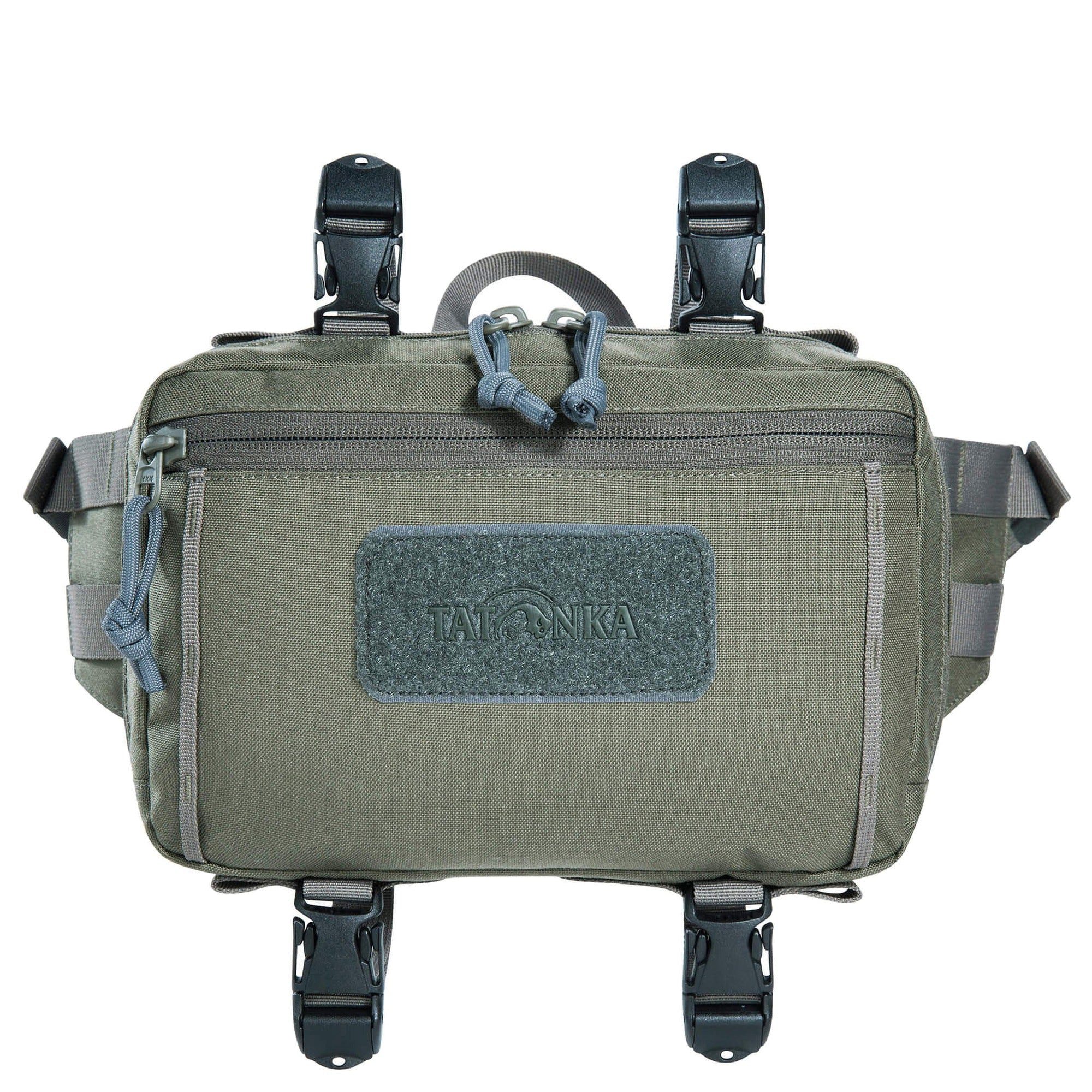 TATONKA® Gürteltasche Hip & Bar Pouch BC - Gürteltasche/Lenkertasche 23 cm (stone grey