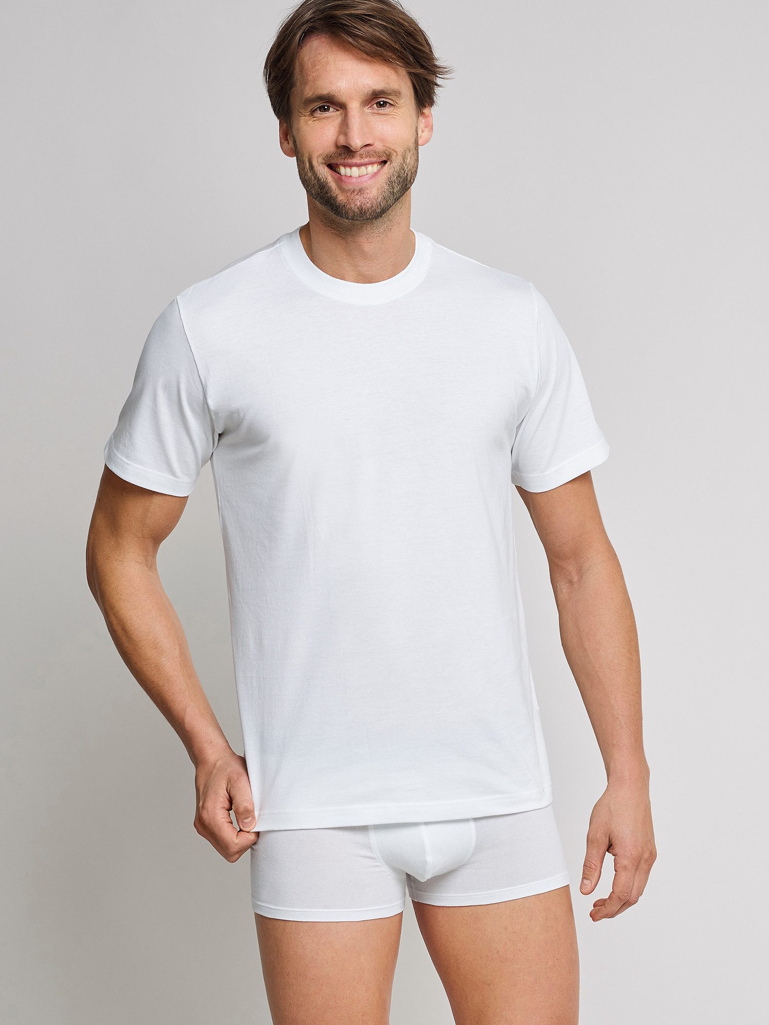 Schiesser T-Shirt American Shirt (4-tlg) unterziehshirt günstig online kaufen