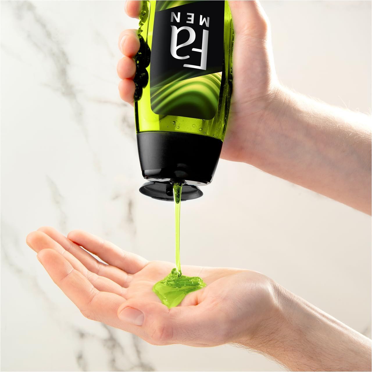 FA Duschgel Duschgpflege Men Sport Energy Boost, 6x 250 ml, 6-tlg., für Körper, Haar & Gesicht, schützt die Haut, Vegan