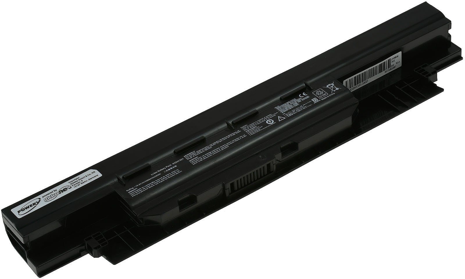 Powery Akku für Asus PU551J Laptop-Akku 5200 mAh (10.8 V)
