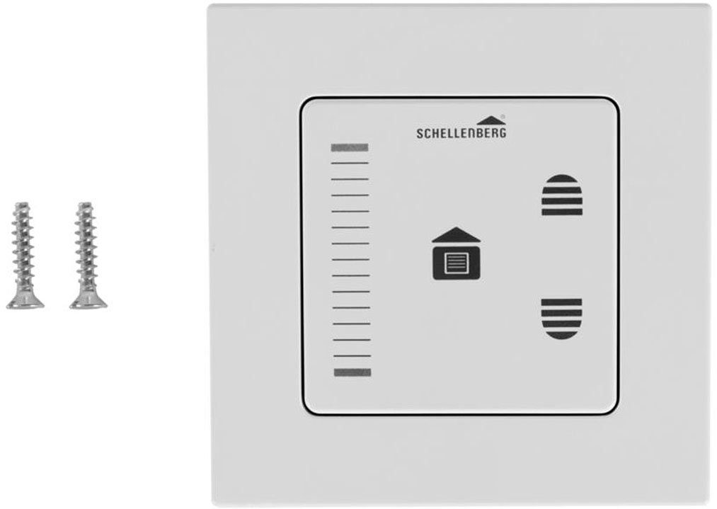 SCHELLENBERG Schalter Jalousieschalter, Rollladenschalter mit Touch 17140 (1-St), mit Zeitsteuerung für Rolladen- oder Raffstore Mororen