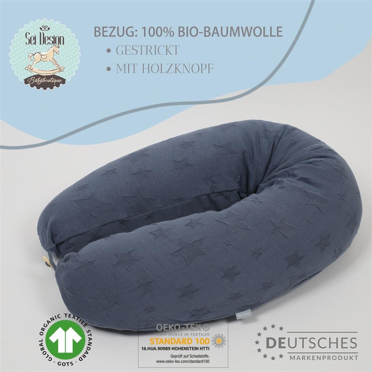 SEI Design Stillkissen Seitenschläferkissen Babynestchen Kuschelnest günstig online kaufen