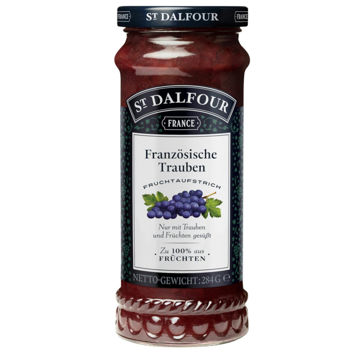 ST DALFOUR Fruchtaufstrich, St. Dalfour Fruchtaufstrich Französische Trauben Brotaufstrich 284g