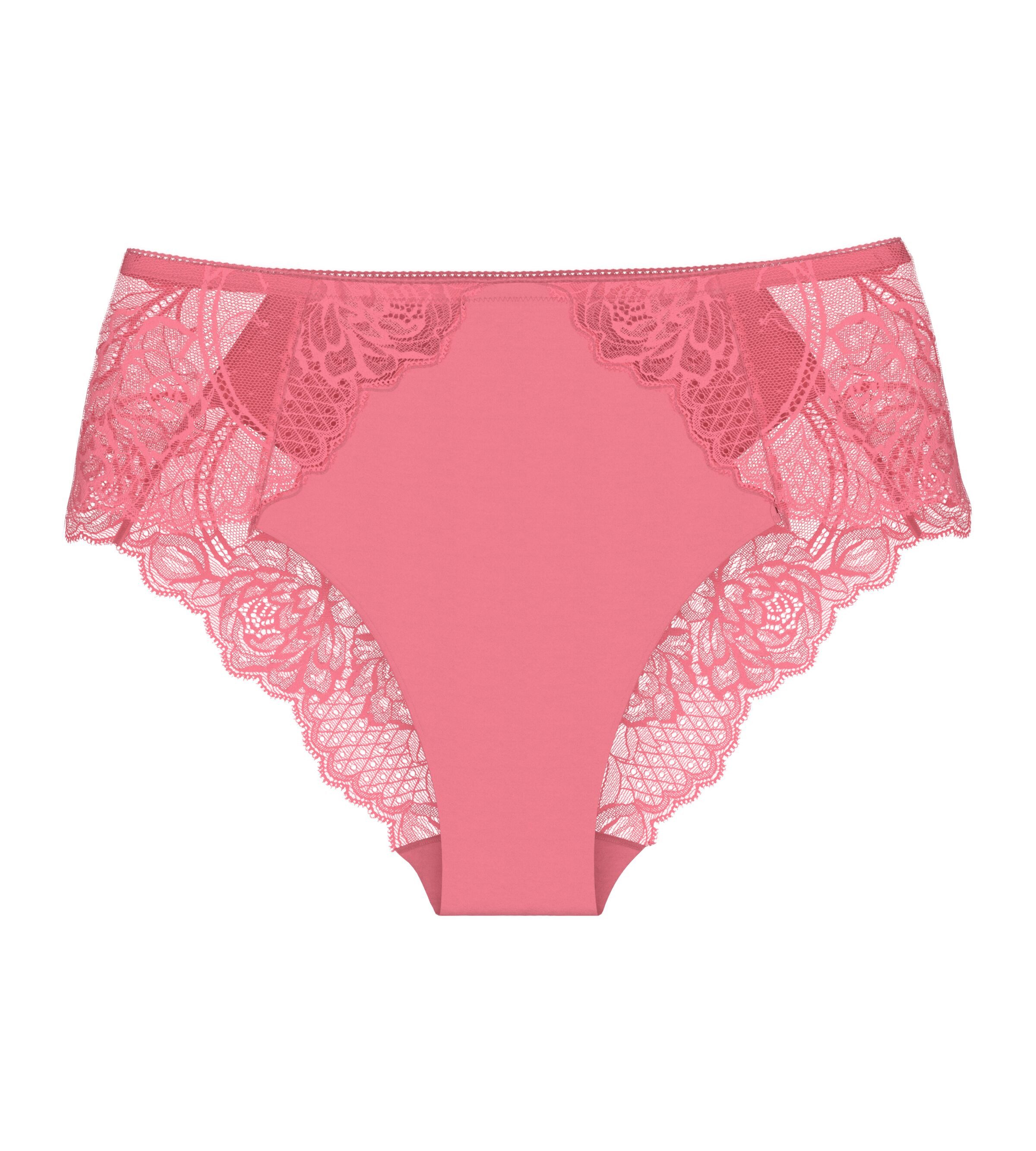 Triumph Maxislip Wild Peony Florale mit floraler Spitze, hoch tailliert günstig online kaufen