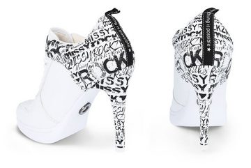 Missy Rockz STREET ROCKZ 2.0 just white High-Heel-Stiefelette Absatzhöhe: 10,5 cm