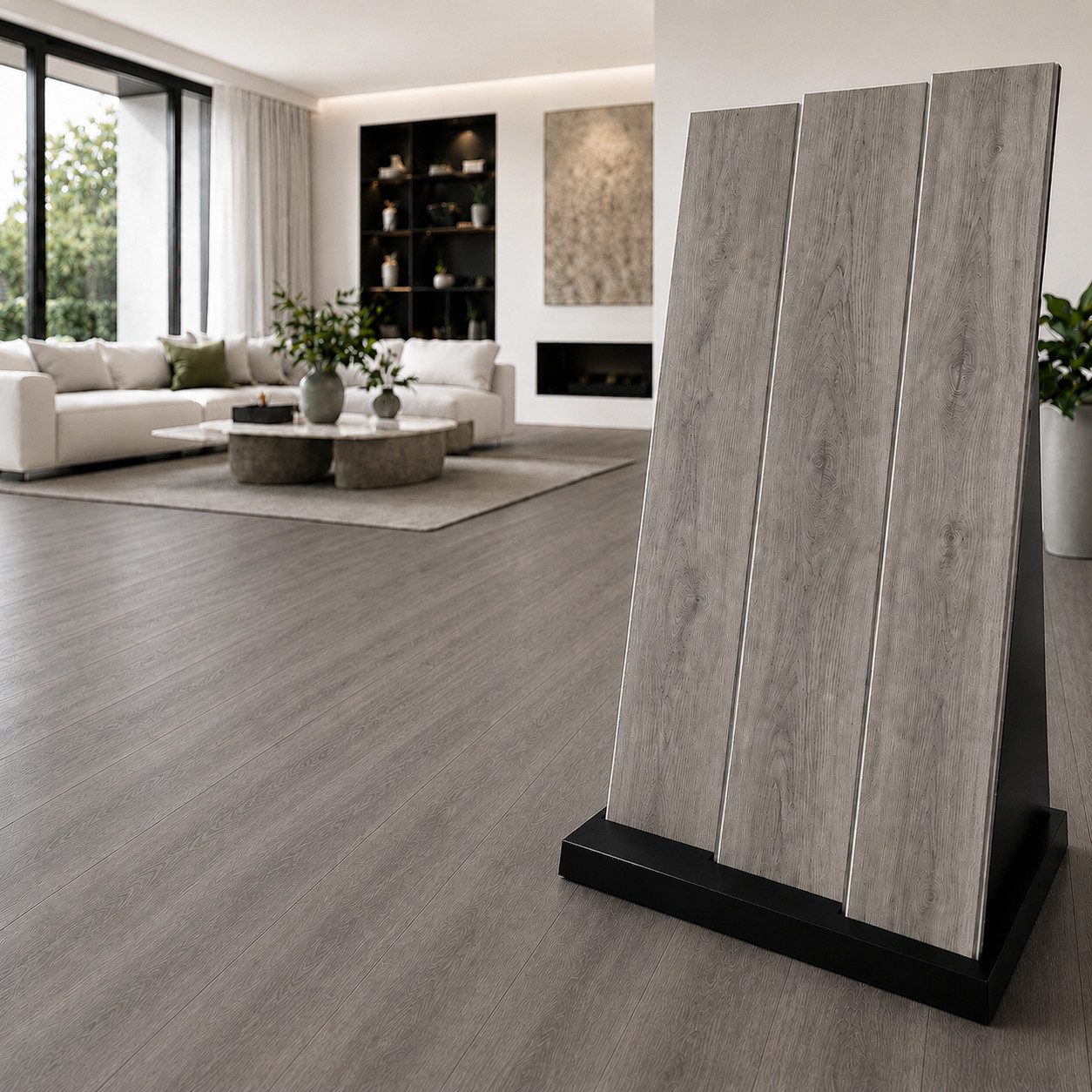 NoblesBox Designboden Klick Vinylboden SPC - Hartvinyl - 4+1mm Wasserfest - 1 mm Isolierung, Für Fußbodenheizung, Hochabriebfest & Klicksystem
