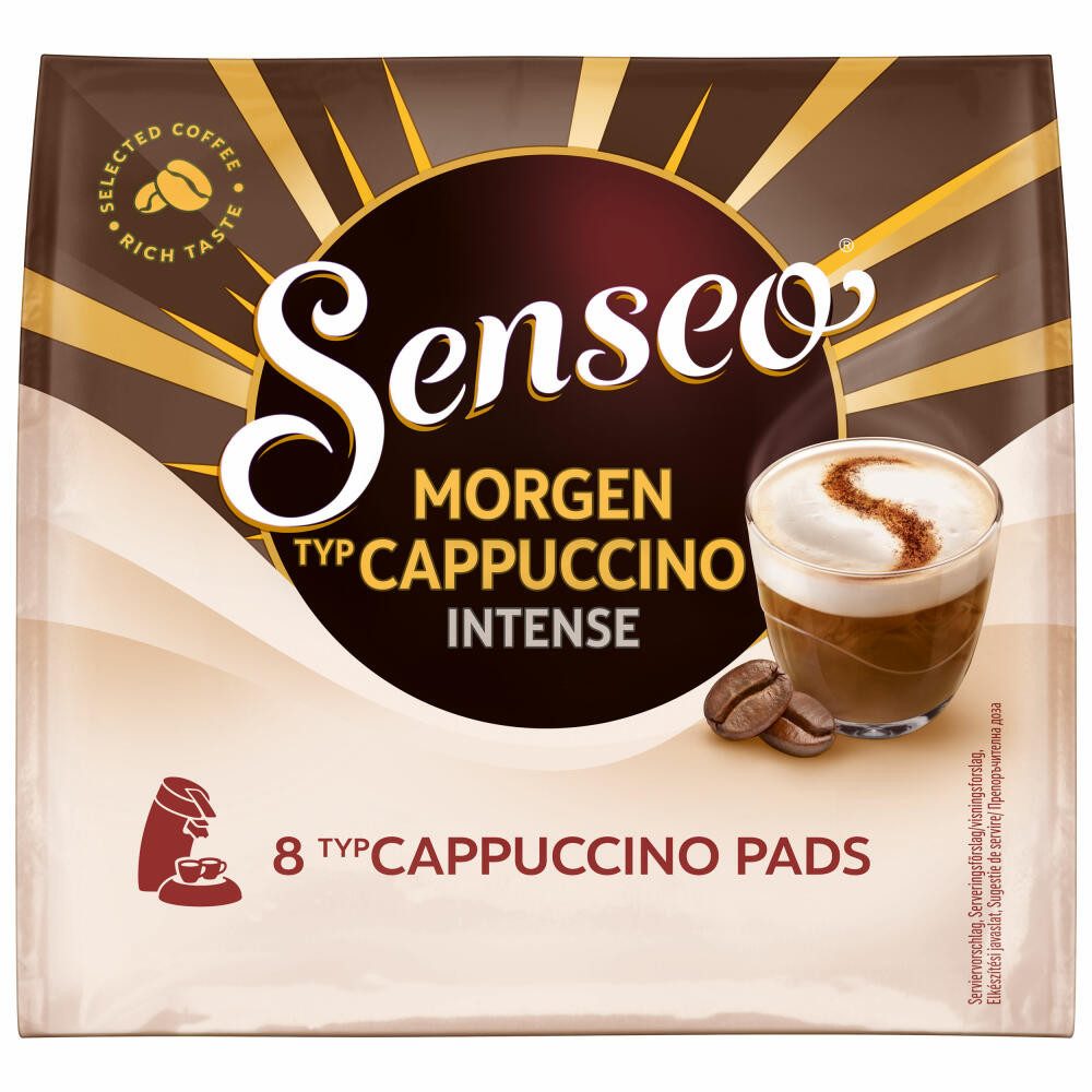 Sigikid Kaffee Morgen Typ Cappuccino Intense, 8 Pads
