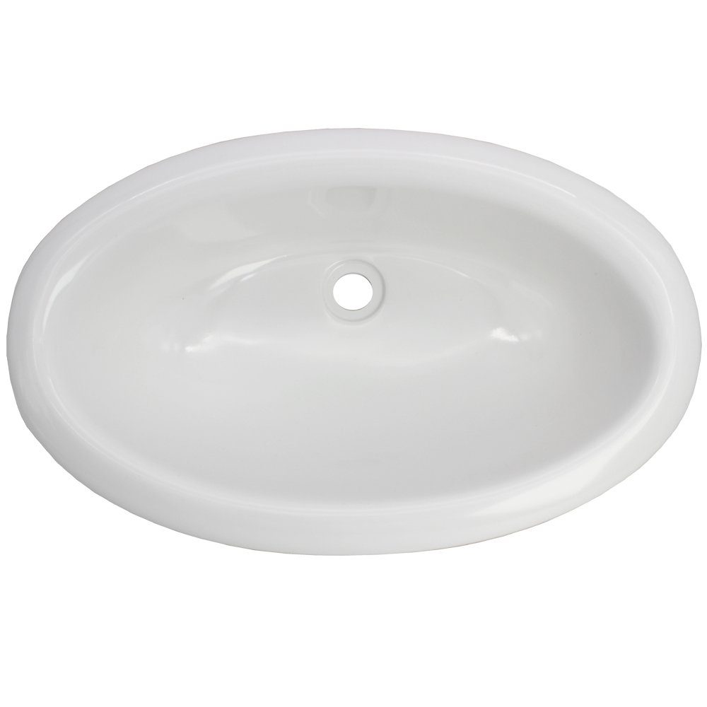 Comet Waschbecken Einlegemulde Waschbecken 450 x 275 x140 mm oval