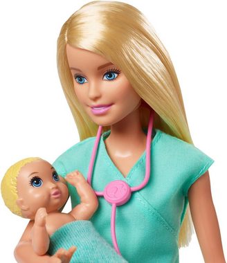 Barbie Anziehpuppe Kinderärztin, blond