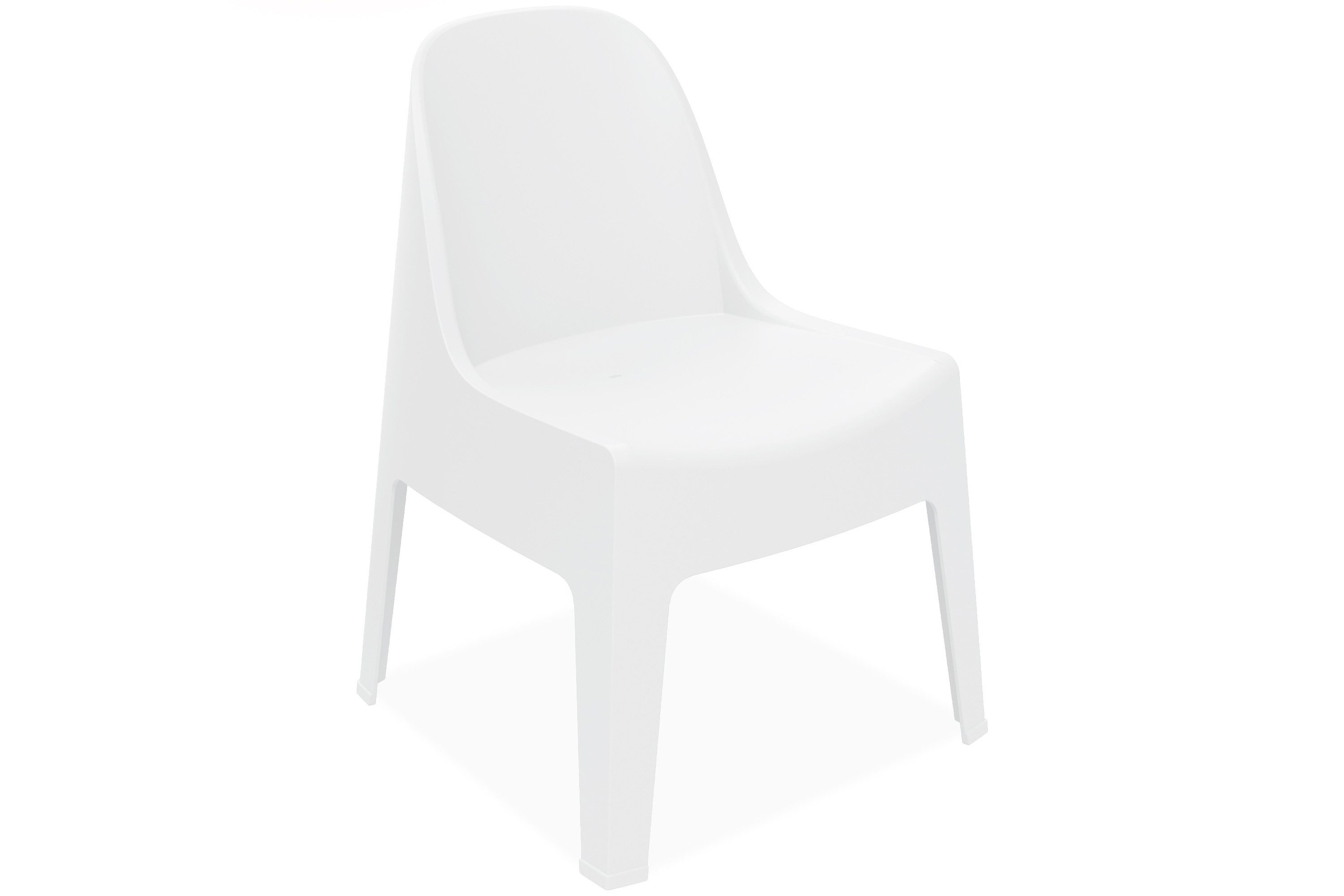 KONSIMO® Gartenstuhl MALUS Wetterfester Terrassenstuhl, hergestellt in der EU, Außenstuhl aus Polypropylen, UV-beständig, pflegeleicht, Balkonstuhl