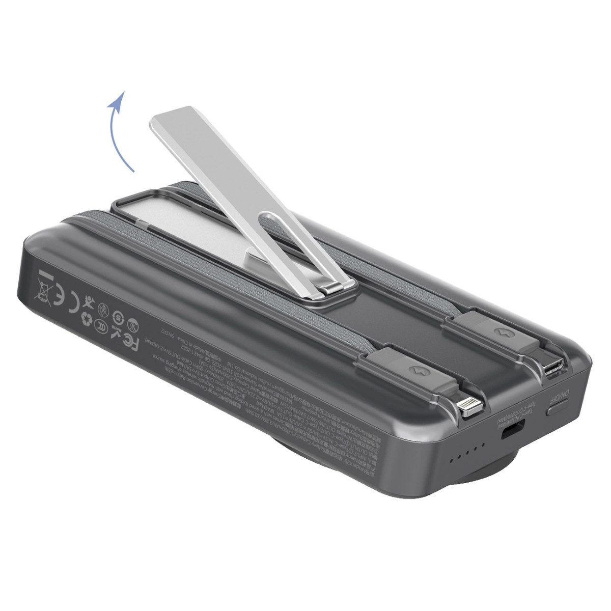 Dudao K29 Powerbank 10000 mAh (5, 9, 12 V), MagSafe-kompatibel, PD 20 W, Transportgeeignet für Flugreisen