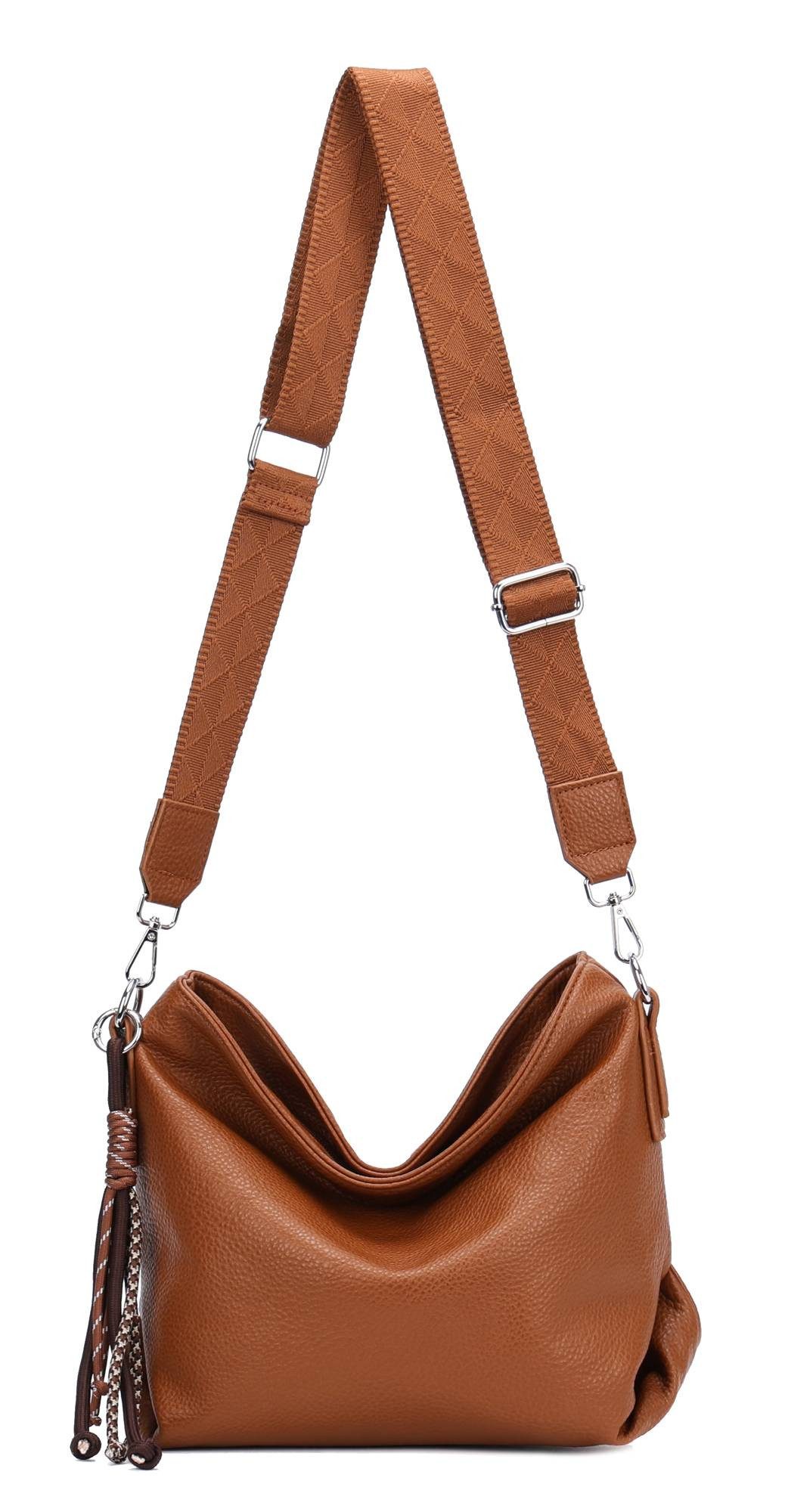 Schultertasche Damen Tasche Shopper CrossBody Brusttasche Umhängetasche Hobo Bag