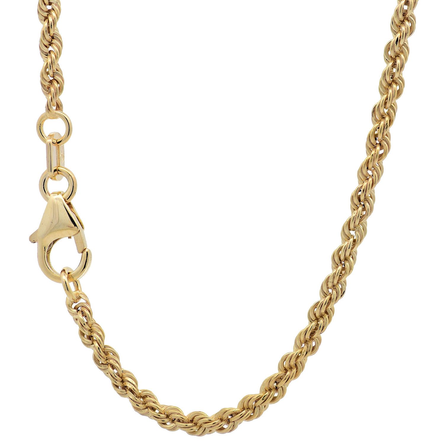 HOPLO Goldkette Goldkette Kordelkette Armkette Breite 2,2 mm 19 cm 333-8 Ka günstig online kaufen