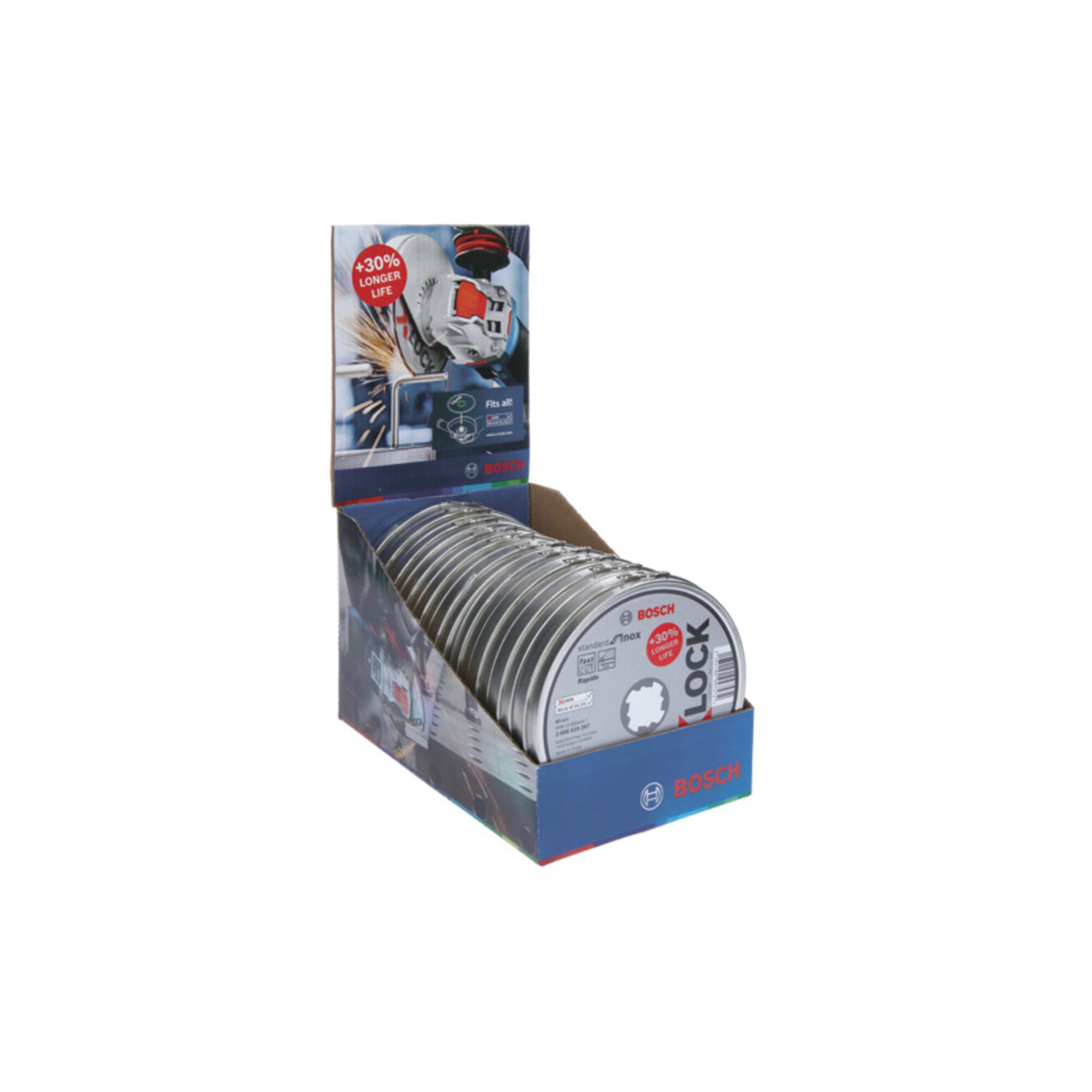 Bosch Professional Trennscheibe Bosch Trennscheibe X-LOCK gerade Standard for Inox WA 60 T BF 125 x 1