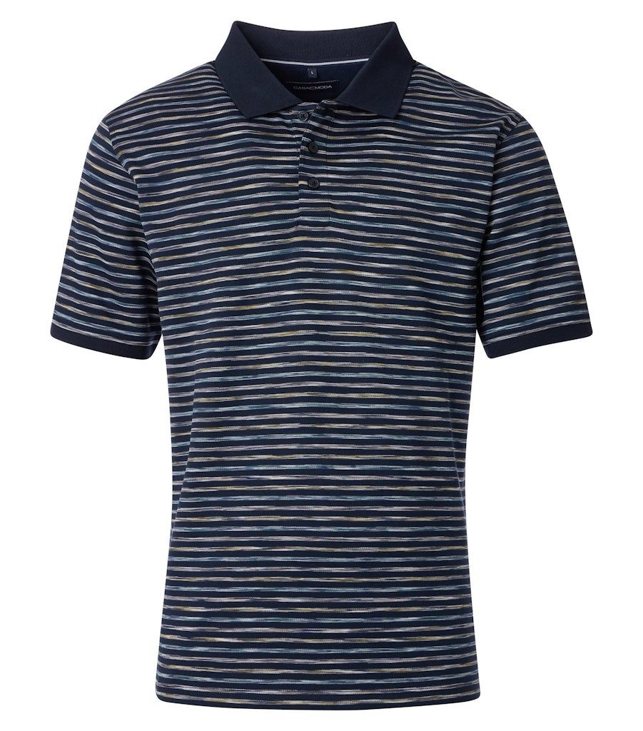 Poloshirt CASAMODA Polo-Shirt gestreift