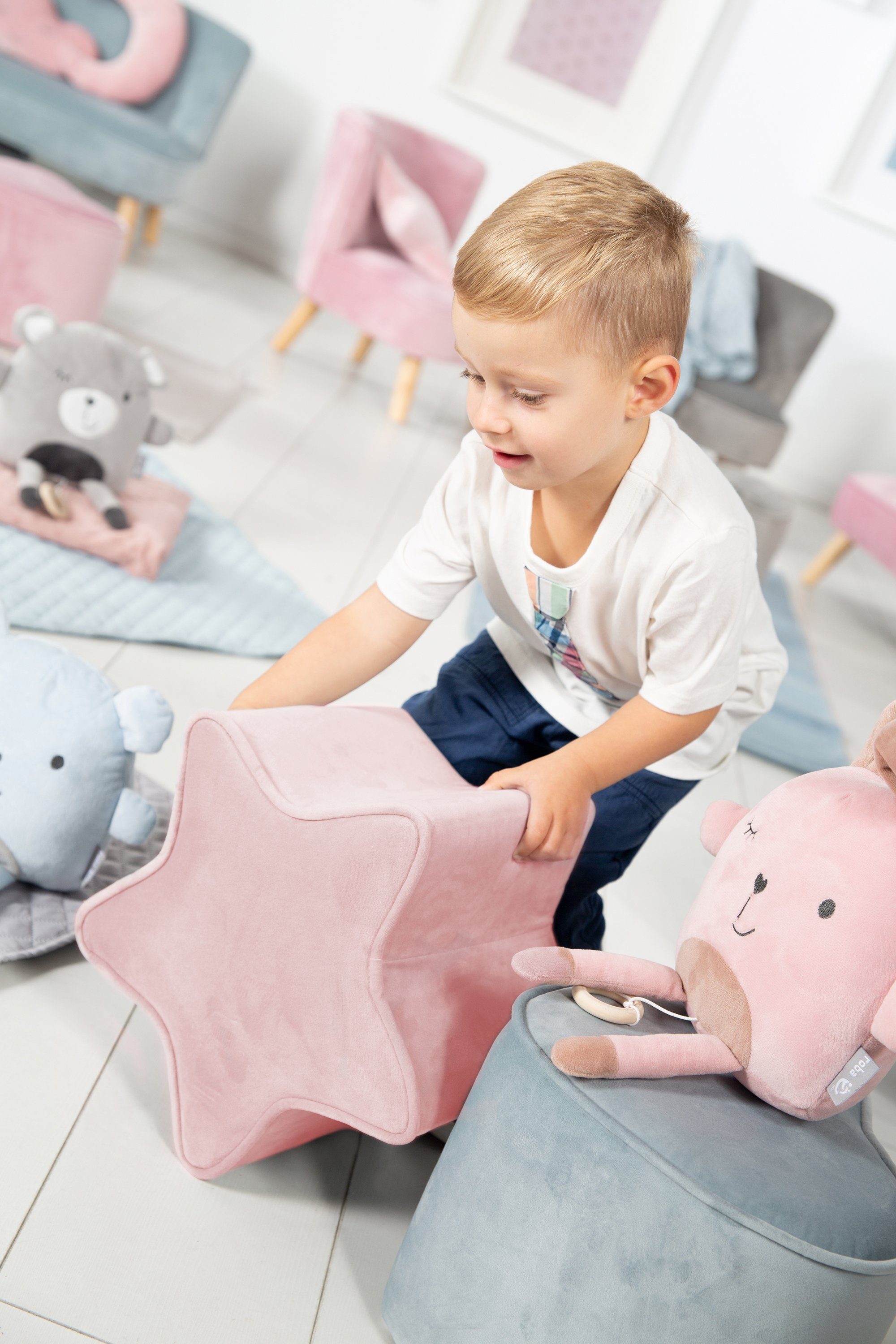 roba® Kinderhocker Lil Sofa, in Sternform