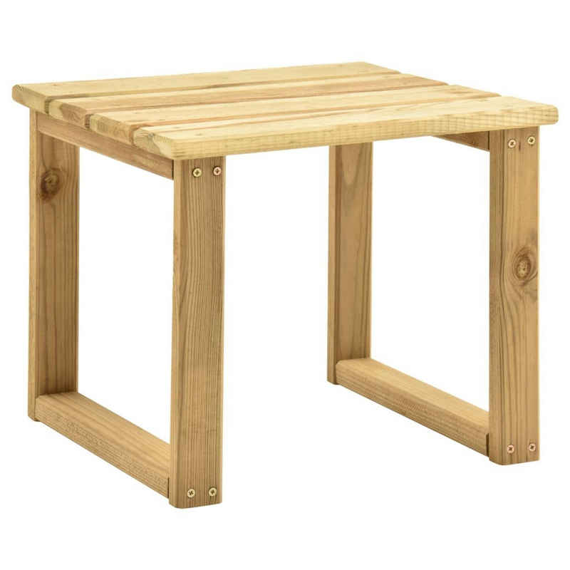 vidaXL Gartentisch Tisch für Sonnenliege 30x30x26 cm Imprägniertes Kiefernholz