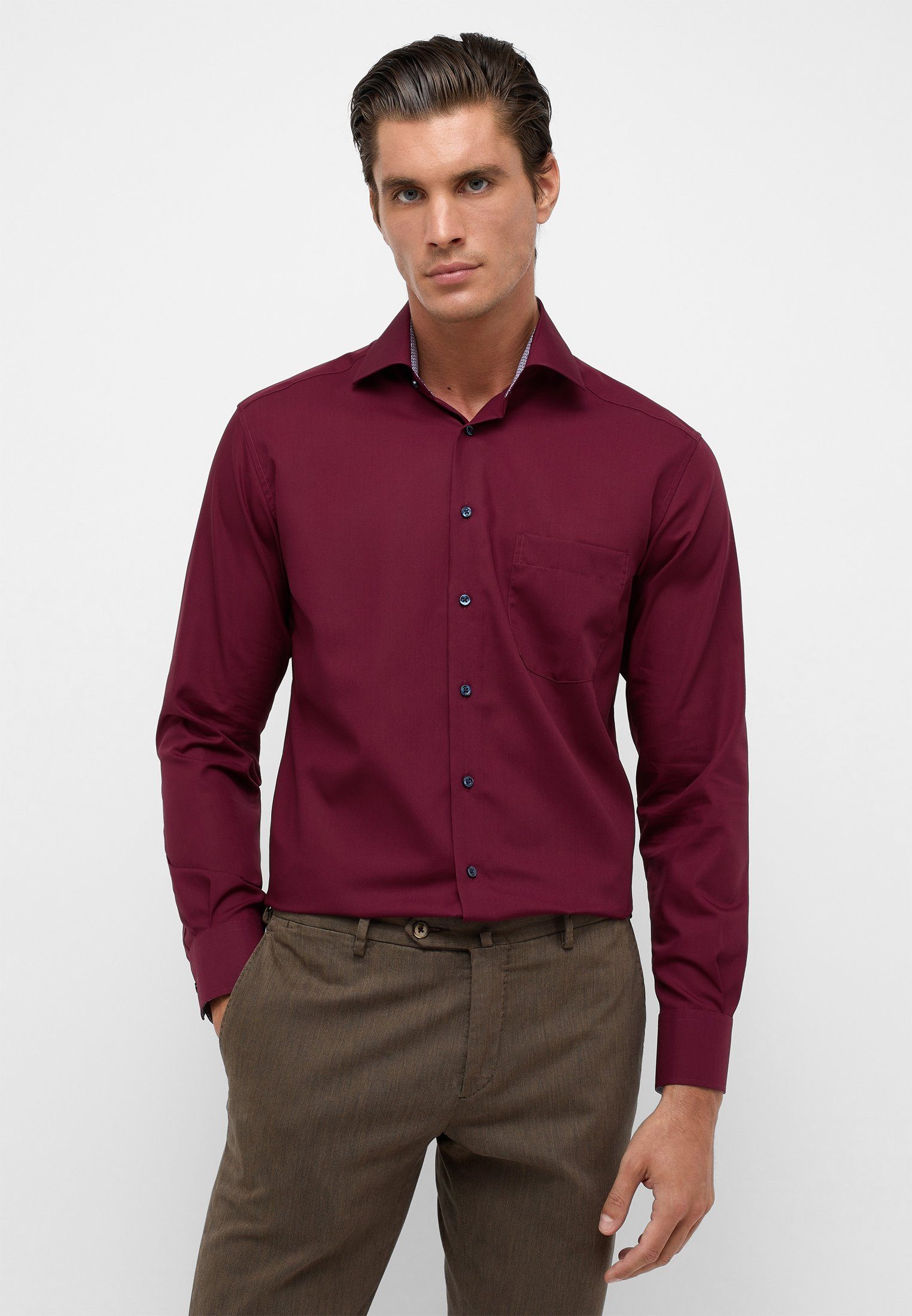 Eterna Langarmhemd MODERN FIT günstig online kaufen