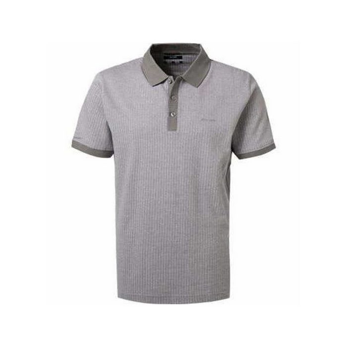 Pierre Cardin Poloshirt grau regular fit (1-tlg)