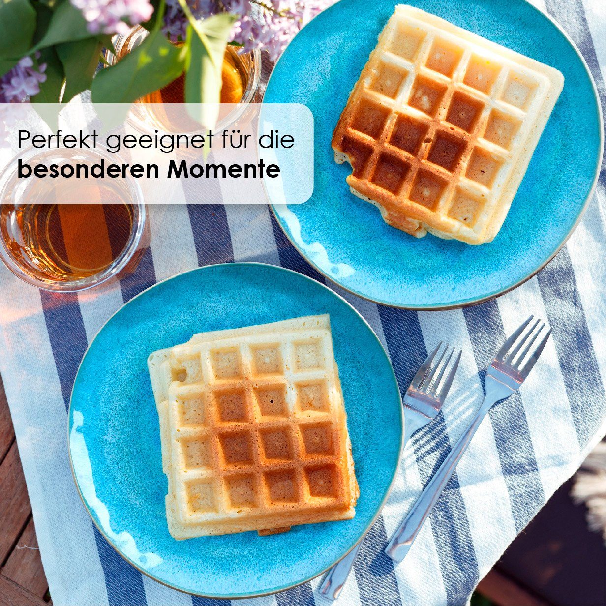 MiaMio Tafelservice 24 teiliges Geschirrset aus Keramik