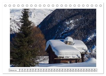 CALVENDO Wandkalender Alpenartig (Tischkalender 2024 DIN A5 quer), CALVENDO Monatskalender